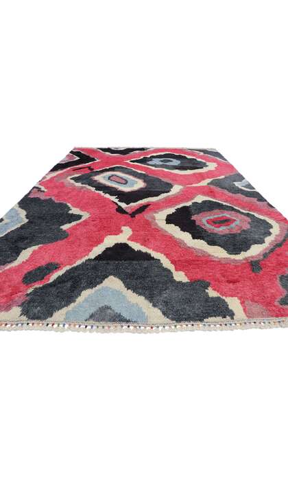 9 x 13 Colorful Turkish Tulu Shag Rug 51872