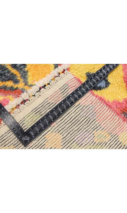 8 x 10 Colorful Turkish Tulu Shag Rug 51874