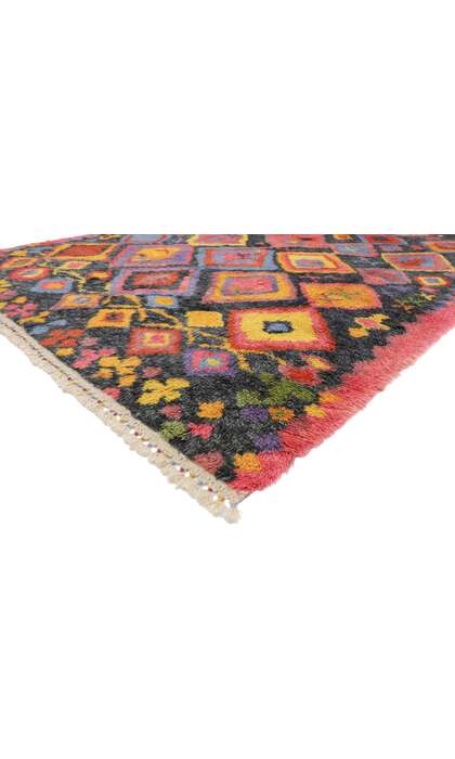 8 x 10 Colorful Turkish Tulu Shag Rug 51874