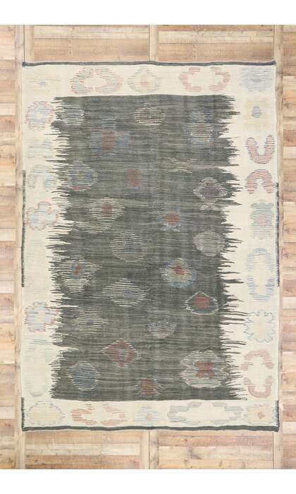 8 x 12 Modern Turkish Kilim Rug 52206
