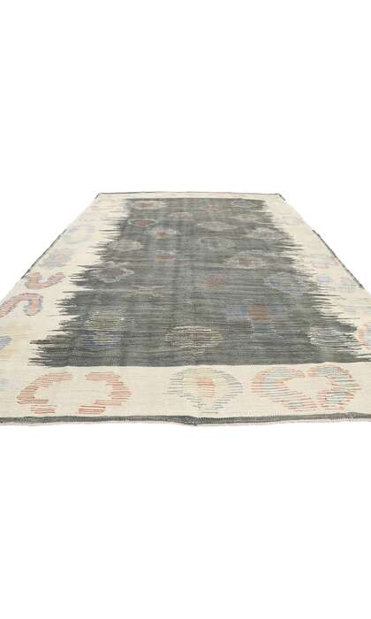 8 x 12 Modern Turkish Kilim Rug 52206