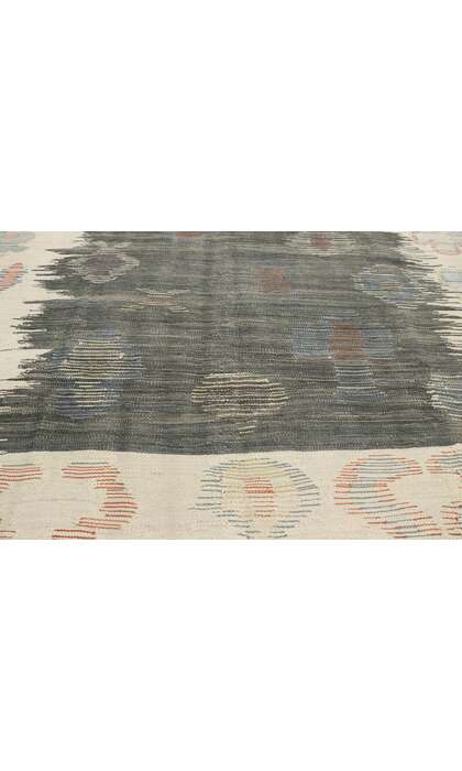 8 x 12 Modern Turkish Kilim Rug 52206