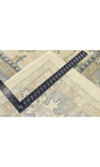 10 x 14 Contemporary Turkish Oushak Rug 53492