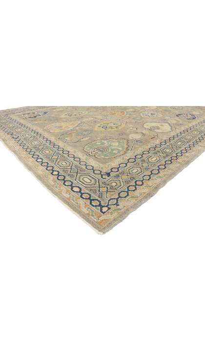 9 x 12 Contemporary Turkish Oushak Rug 53513