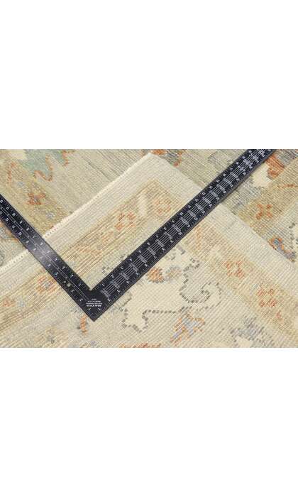 9 x 13 Contemporary Turkish Oushak Rug 53514