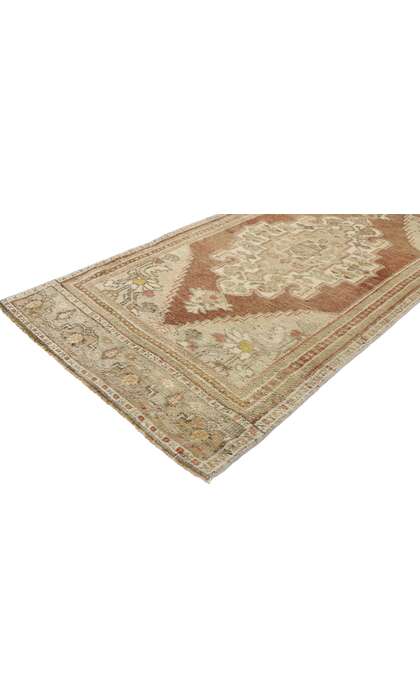 3 x 6 Vintage Turkish Oushak Rug 535183 x 6 Vintage Turkish Oushak Rug 53518