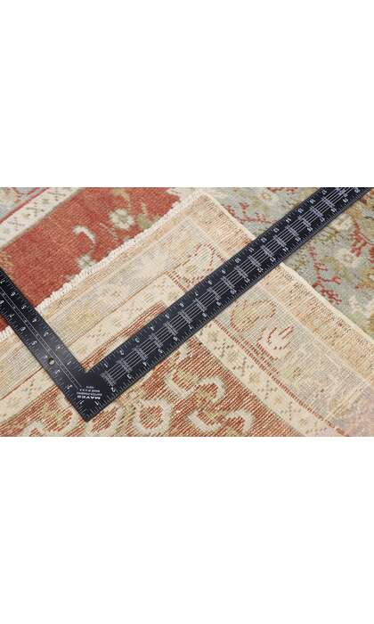 3 x 5 Vintage Turkish Oushak Rug 53523