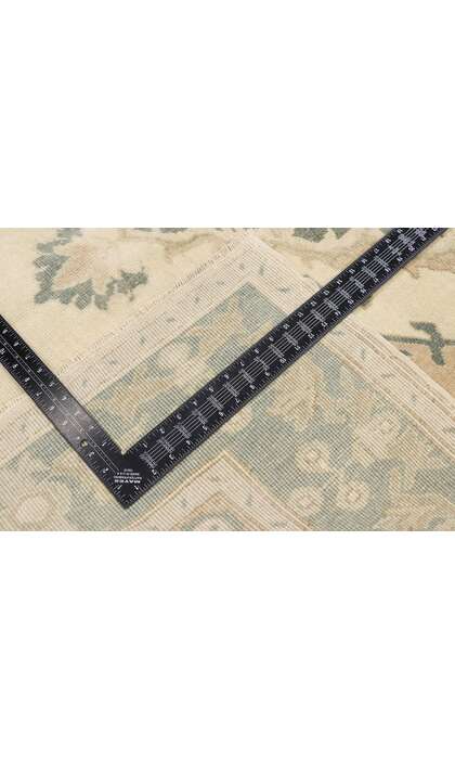 5 x 10 Vintage Turkish Oushak Rug 53524