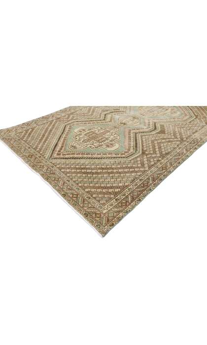 4 x 6 Antique Persian Afshar Rug 60852