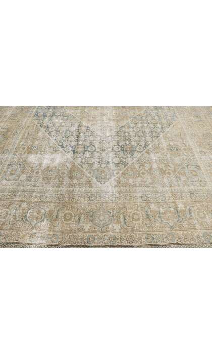 8 x 11 Antique Persian Tabriz Rug 608658 x 11 Antique Persian Tabriz Rug 60865