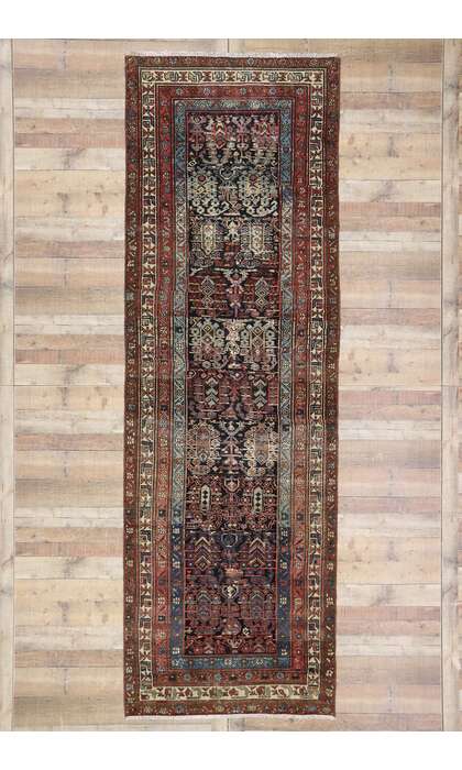 4 x 12 Antique Persian Malayer Runner 60875