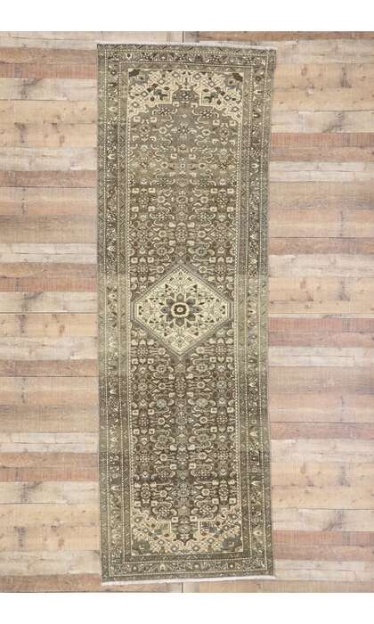 3 x 10 Antique Persian Mahal Runner 60877