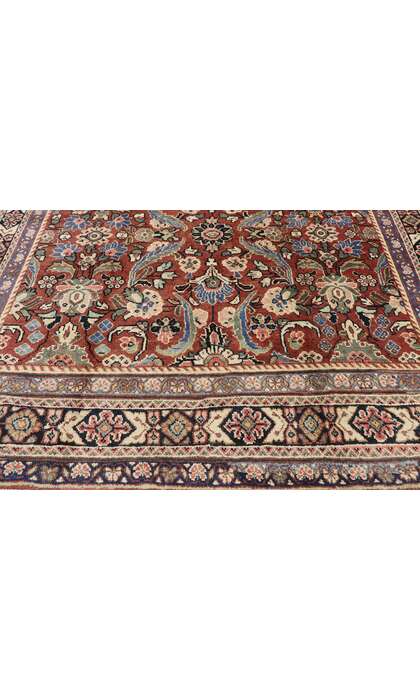 7 x 10 Vintage Persian Mahal Rug 75320