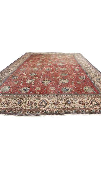 11 x 14 Antique Persian Tabriz Rug 77642