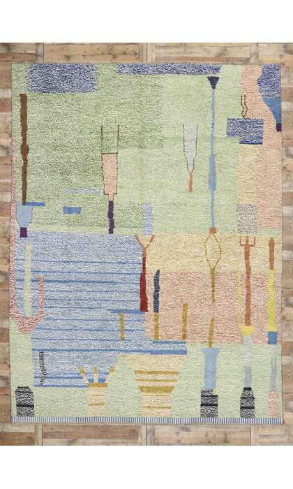 10 x 14 Colorful Moroccan Rug 80665