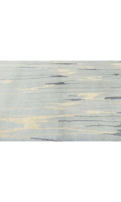 8 x 10 Contemporary Abstract Seaside Biophilic Rug 30232