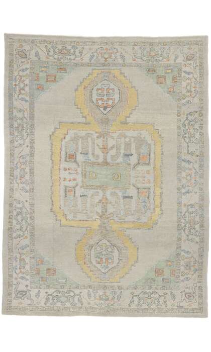 9x12 Modern Oushak Rug 53551