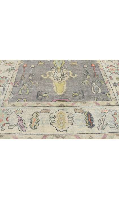 7x11 Modern Oushak Rug 53555