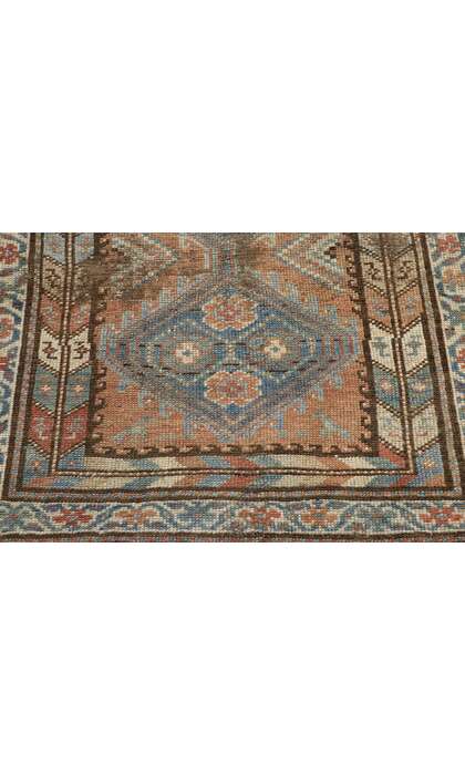 3 x 9 Antique Persian Shiraz Runner 60890