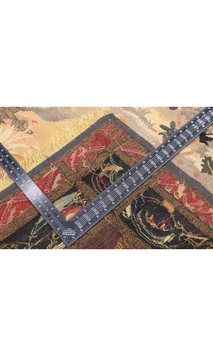 4 x 7 Antique French Aubusson Tapestry 76928