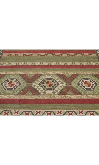 5 x 8 Vintage Persian Shiraz Kilim Rug 77482