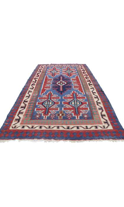 6 x 9 Vintage Persian Shiraz Rug 77646