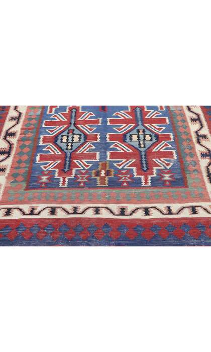 6 x 9 Vintage Persian Shiraz Rug 77646