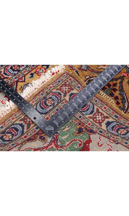 3 x 14 Vintage Persian Tabriz Runner 77661