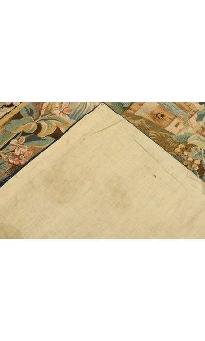 3 x 5 Antique French Verdure Tapestry 77764