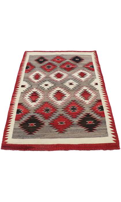 3 x 4 Vintage Navajo Eye Dazzler Rug 77765