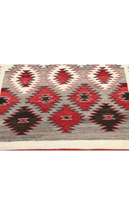 3 x 4 Vintage Navajo Eye Dazzler Rug 77765