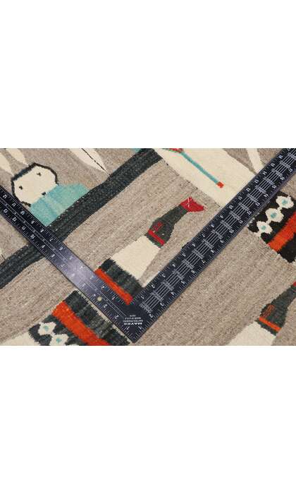 3 x 4 Vintage Navajo Yeibichai Rug 77768