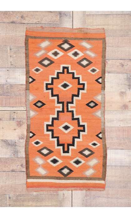 3 x 4 Antique Navajo Ganado Rug 77775