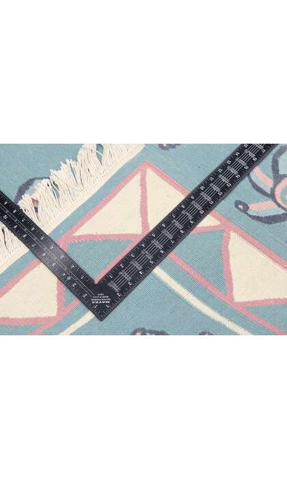 4 x 6 Vintage Romanian Kilim Rug 77805