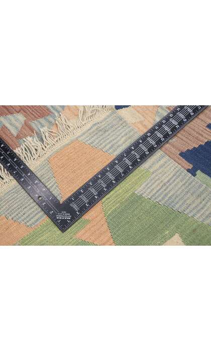 4 x 6 Vintage Persian Shiraz Kilim Rug 77806