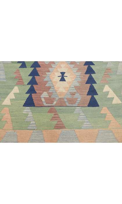 4 x 6 Vintage Persian Shiraz Kilim Rug 77806