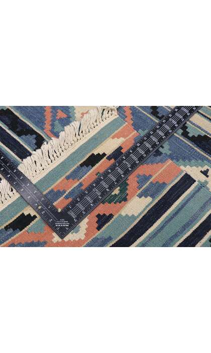 4 x 6 Vintage Persian Shiraz Kilim Rug 77816