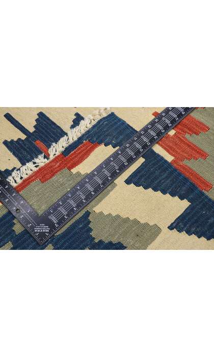 4 x 6 Vintage Persian Shiraz Kilim Rug 77830