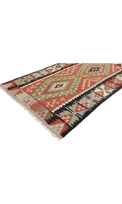 3 x 5 Vintage Persian Shiraz Kilim Rug 77832