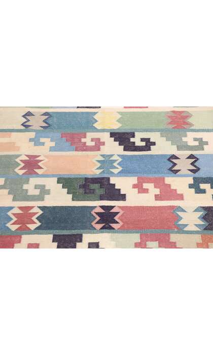 3 x 5 Vintage Persian Shiraz Kilim Rug 77834