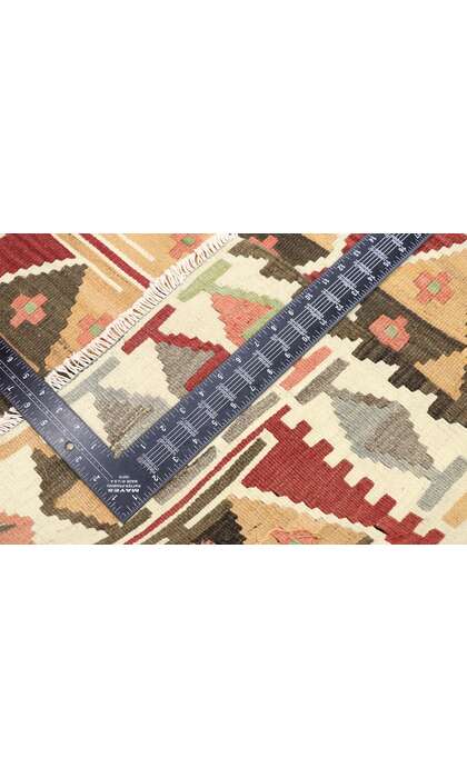 3 x 5 Vintage Persian Shiraz Kilim Rug 77835