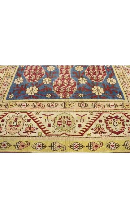 10 x 13 Antique Turkish Oushak Rug 53563