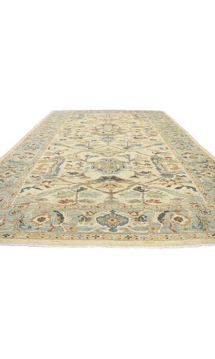 10 x 14 Contemporary Turkish Sultanabad Rug 60898