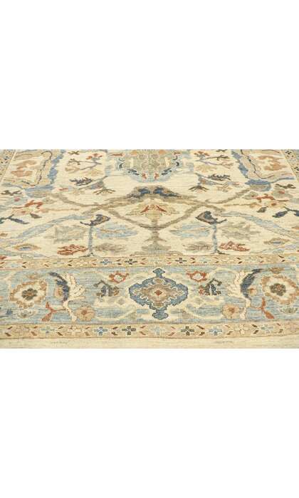10 x 14 Contemporary Turkish Sultanabad Rug 60898