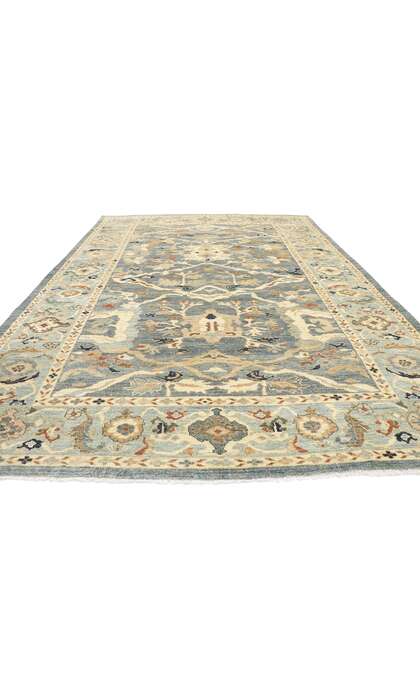 9 x 12 New Contemporary Persian Sultanabad Rug 60912