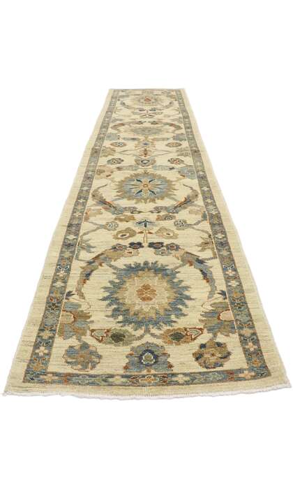 3 x 14 Modern Persian Sultanabad Rug 60914