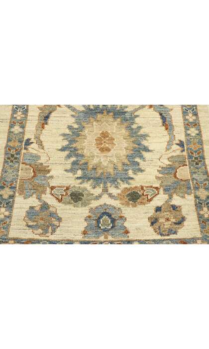 3 x 14 Modern Persian Sultanabad Rug 60914