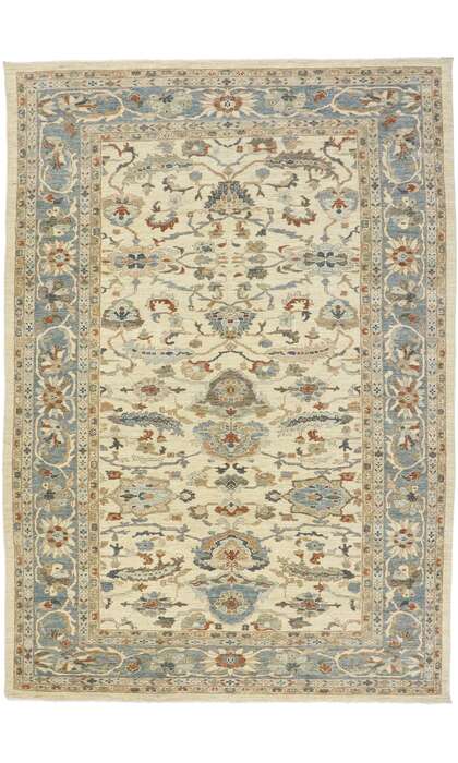 10 x 14 Contemporary Turkish Sultanabad Rug 60915