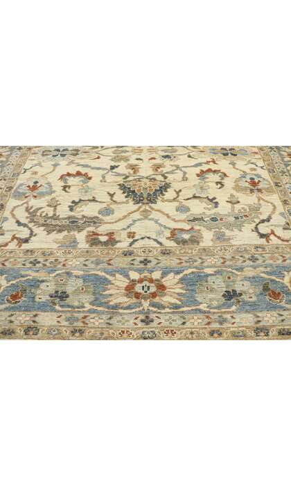 10 x 14 Contemporary Turkish Sultanabad Rug 60915