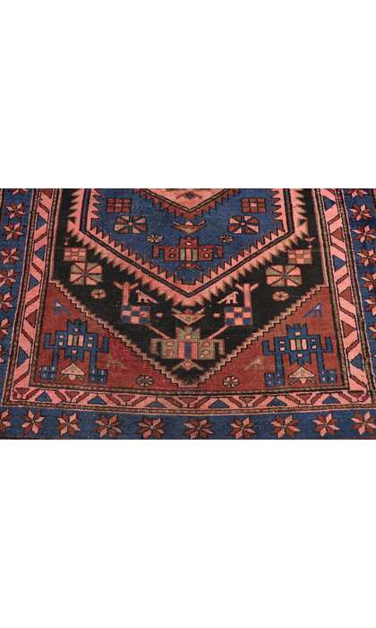 4 x 7 Vintage Persian Hamadan Rug 77671